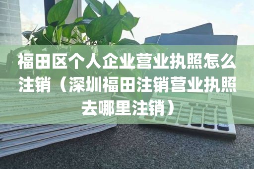 福田区个人企业营业执照怎么注销（深圳福田注销营业执照去哪里注销）